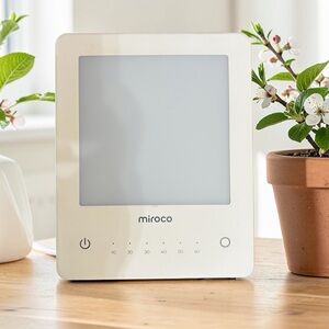 Miroco LED Light Therapy Lamp with Adjustable Timer